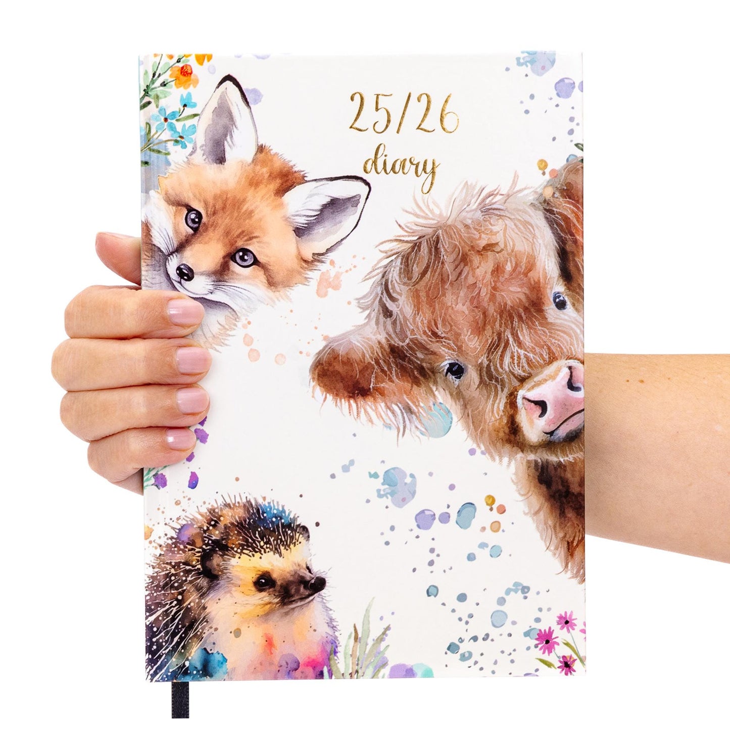 Academic 2025 2026 A5 Week to view Diary School Office Mid Year Teacher Hardback