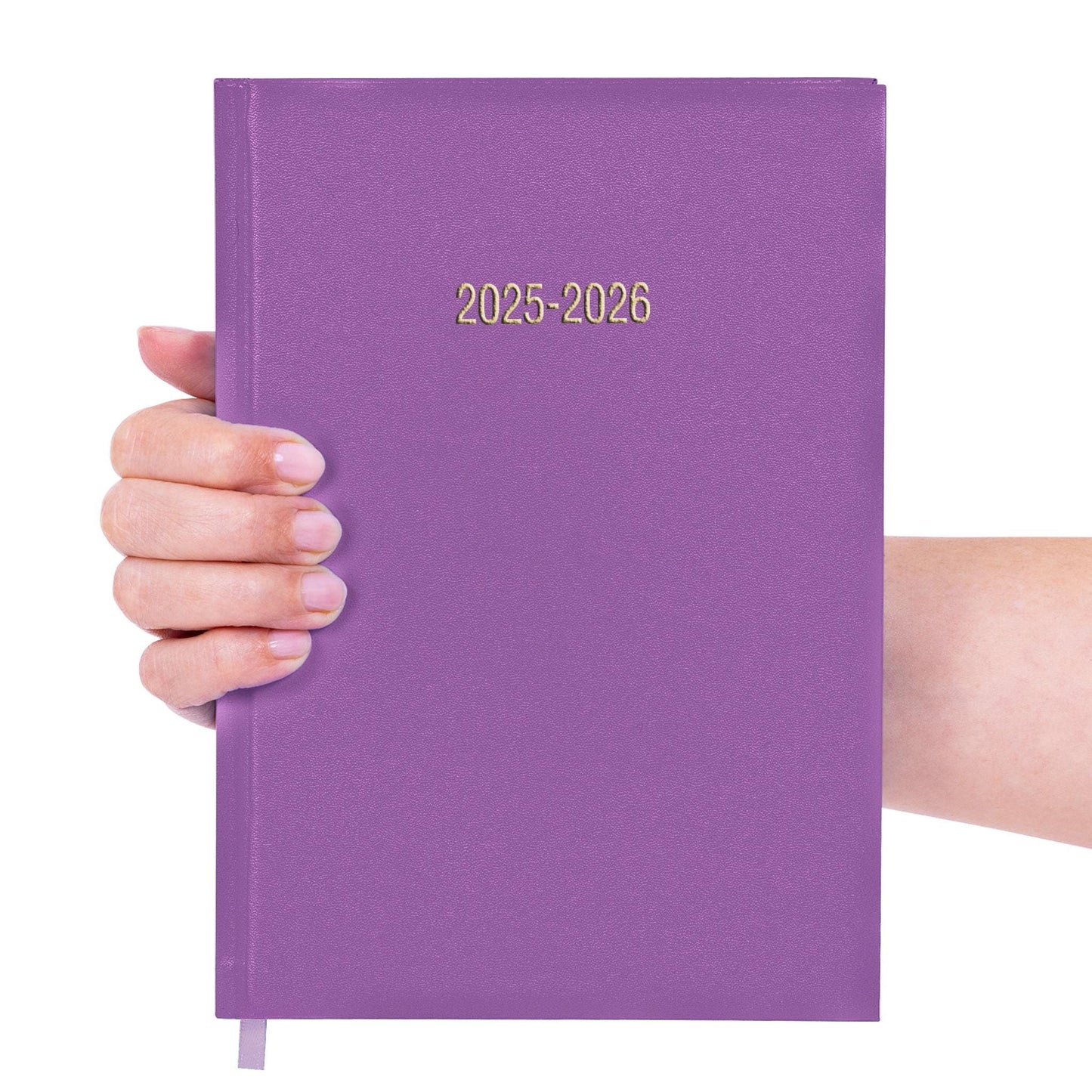 2025-2026 Academic Diary A5  Day to Page Week to view School Year Hardback