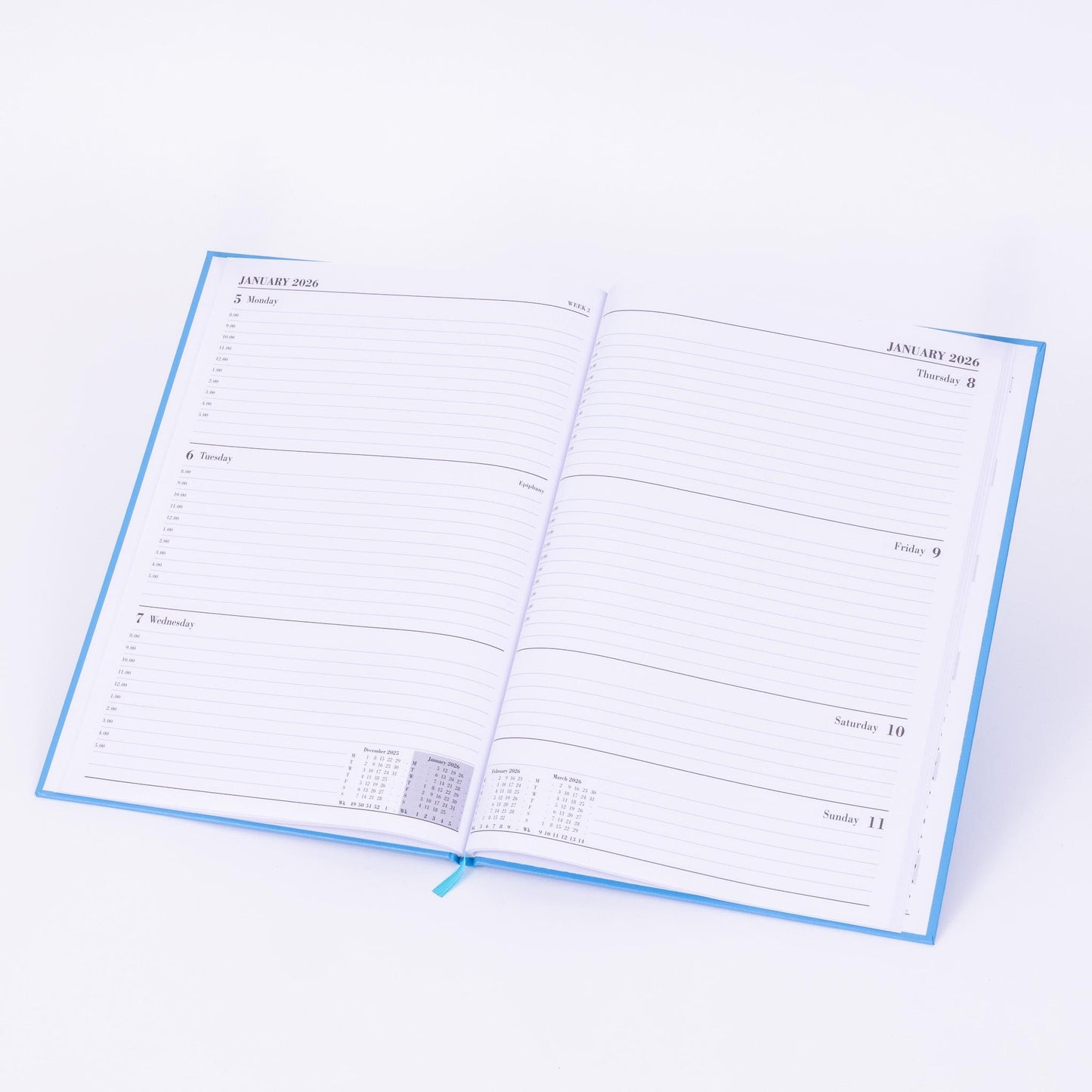 2025-2026 Academic Diary A4 Week to view School Year Hardback