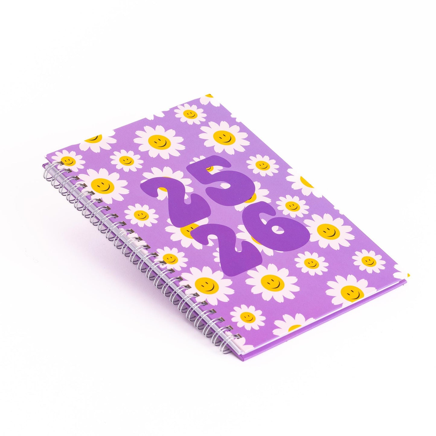 2025-2026 Academic A5 Page A Day Diary Spiral School Mid Year Teacher Softcover