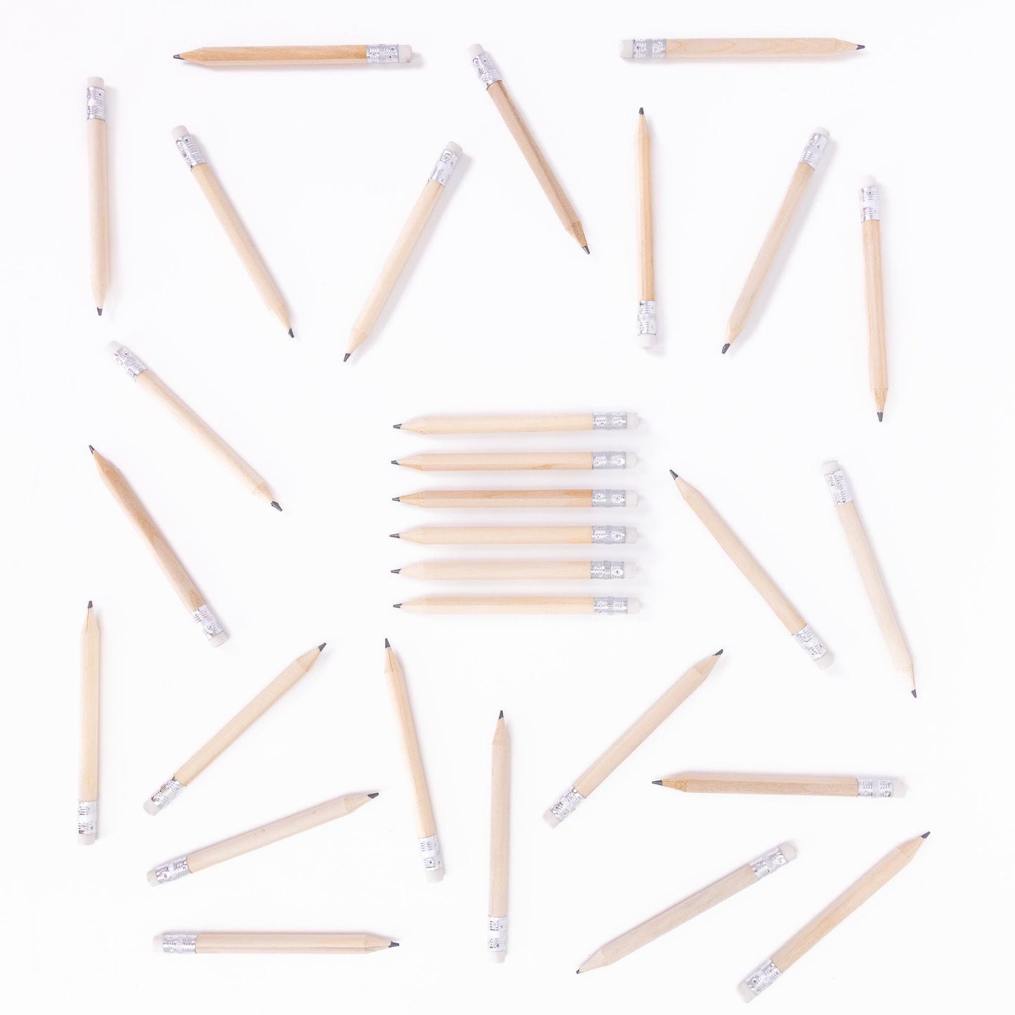 12 Mini Ruled Notebooks & Pencils Rubber A7 Notebook Party Bag School Gift