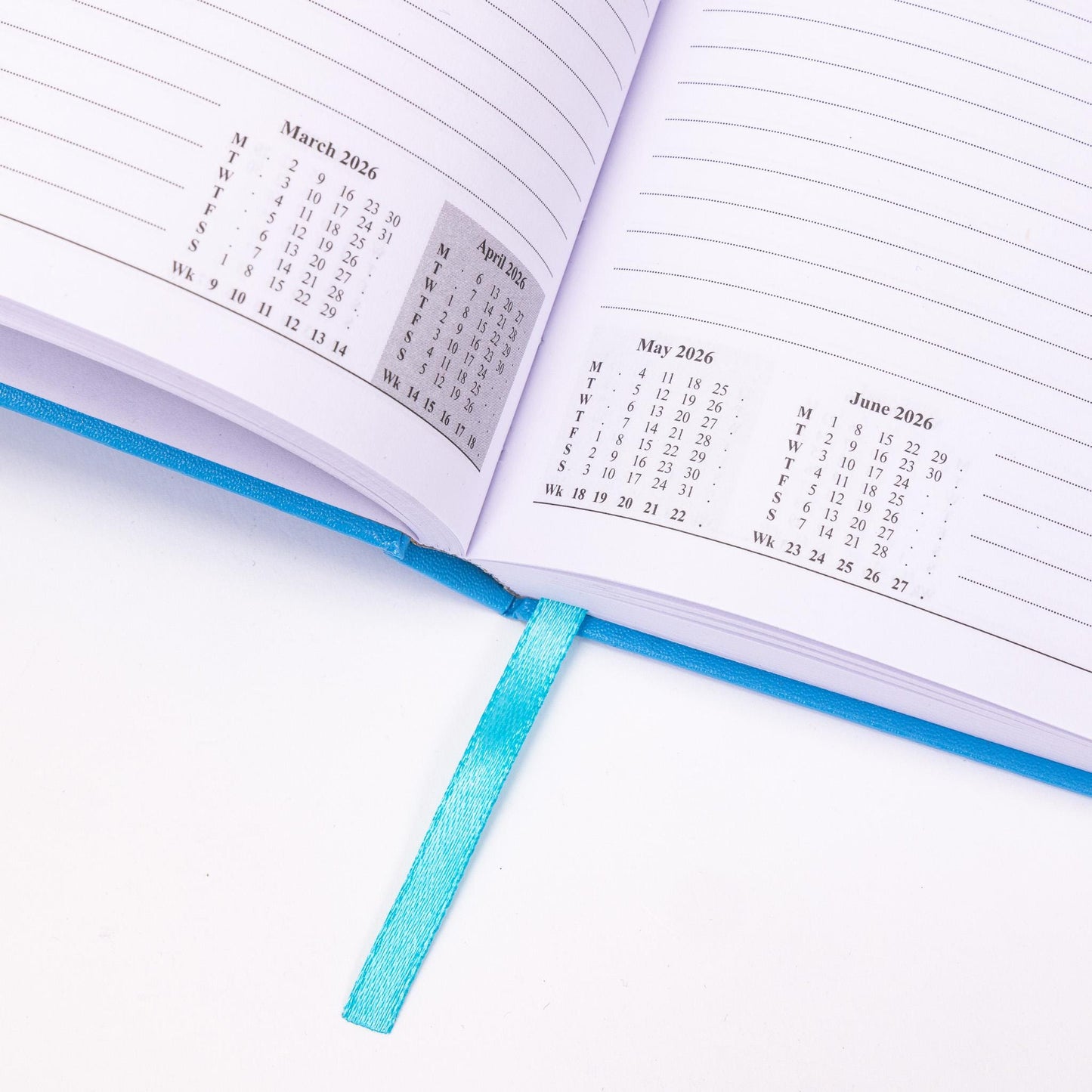 2026 A5 Hardback Diary: Day to Page Planner