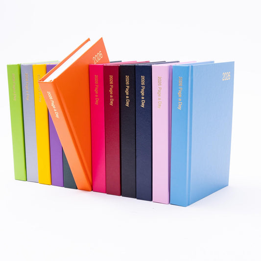 2026 A6 Hardback Diary: Page-a-Day Planner