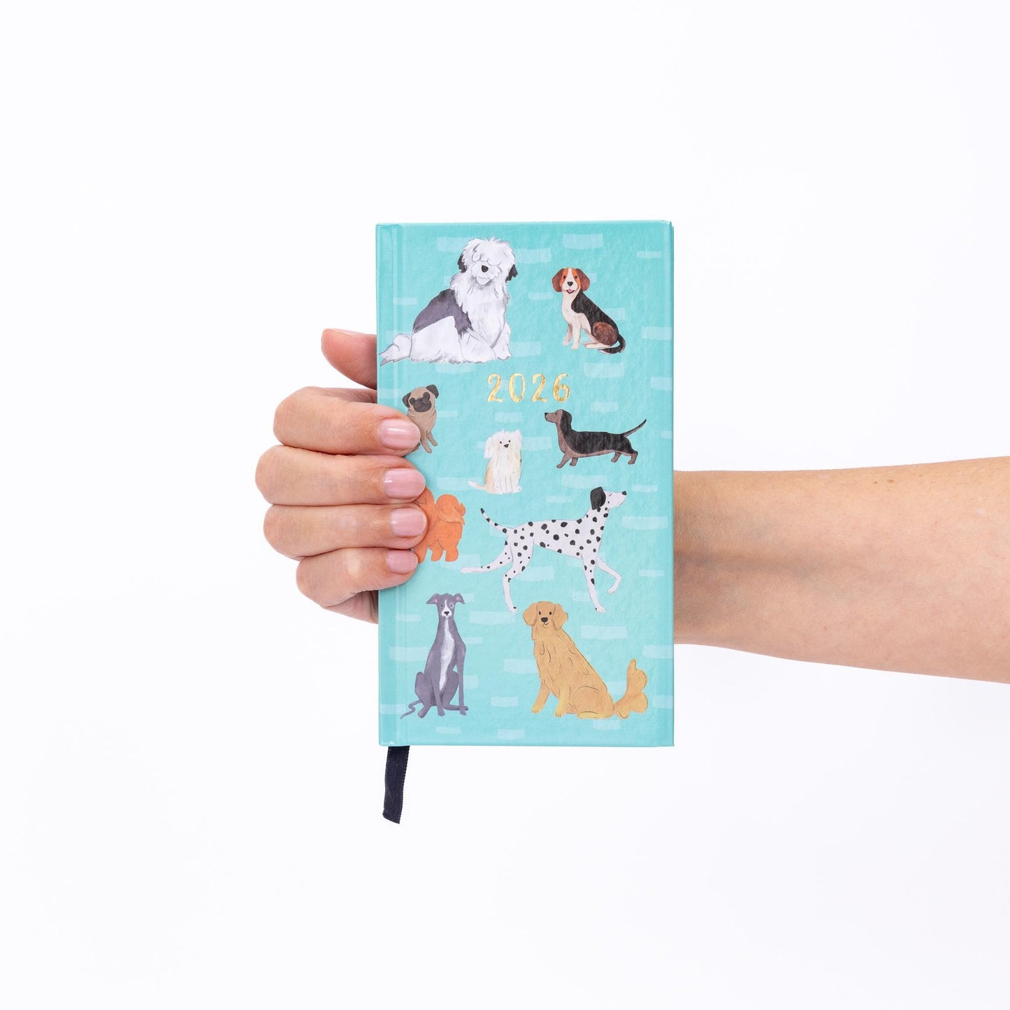 2026 A5 Diary: Week to View Planner with Dog Cover