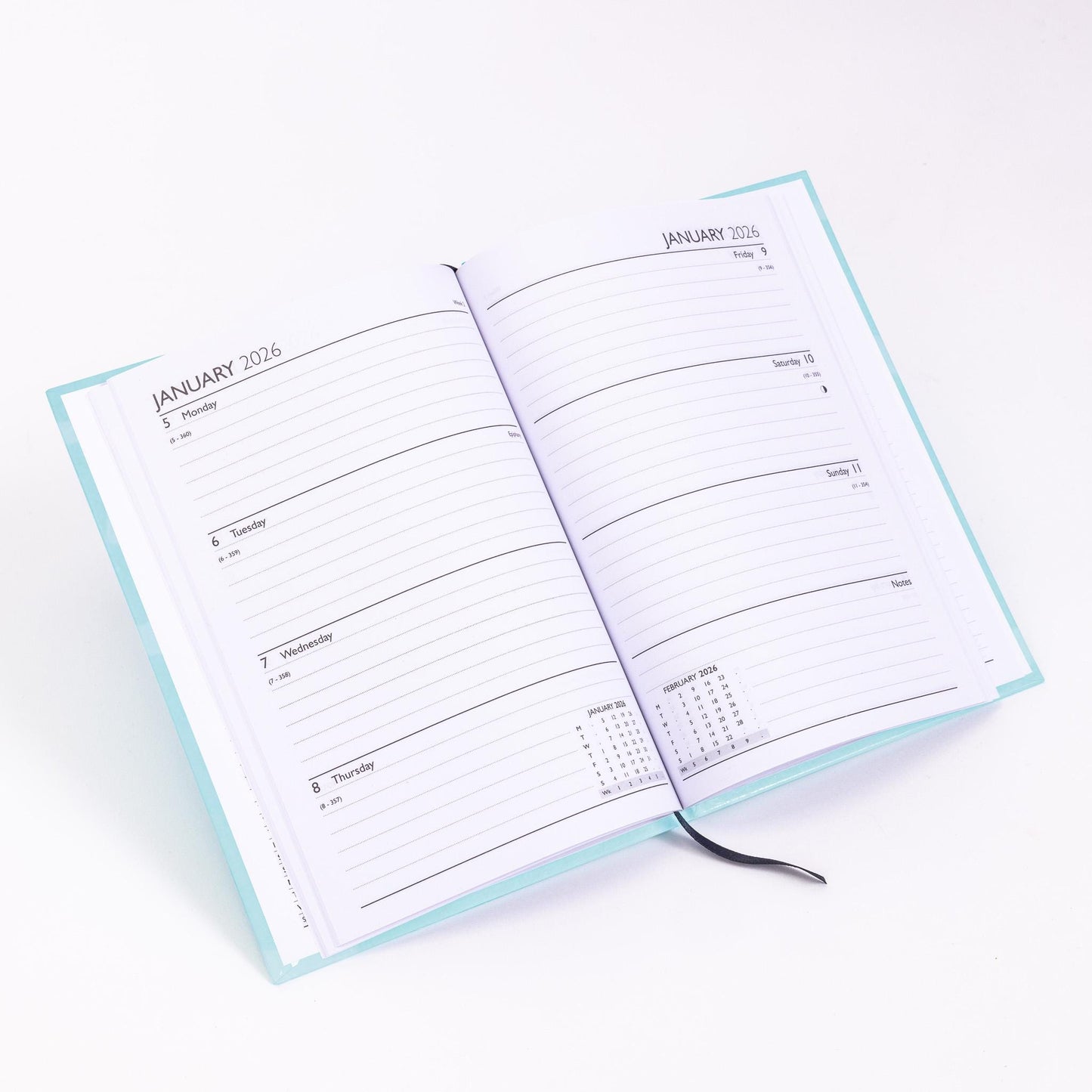 2026 A5 Diary: Week to View Planner with Dog Cover