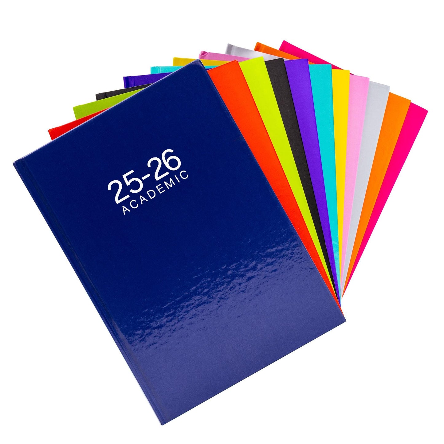 2025-2026 Academic A5 Week to view Diary School Office Year Hardback Navy