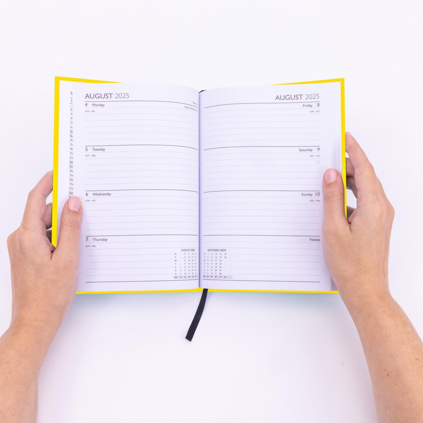 2025-2026 Academic A5 Diary: Week to View School Planner