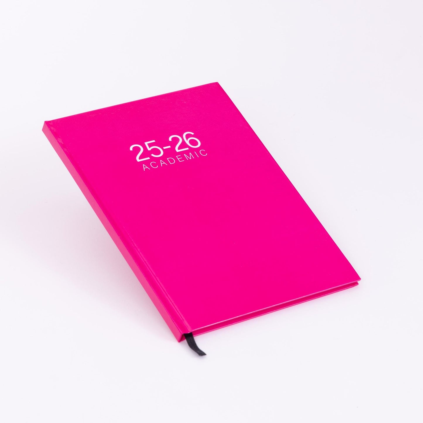 2025-2026 Academic A5 Week to view Diary School Office Year Hardback Cerise