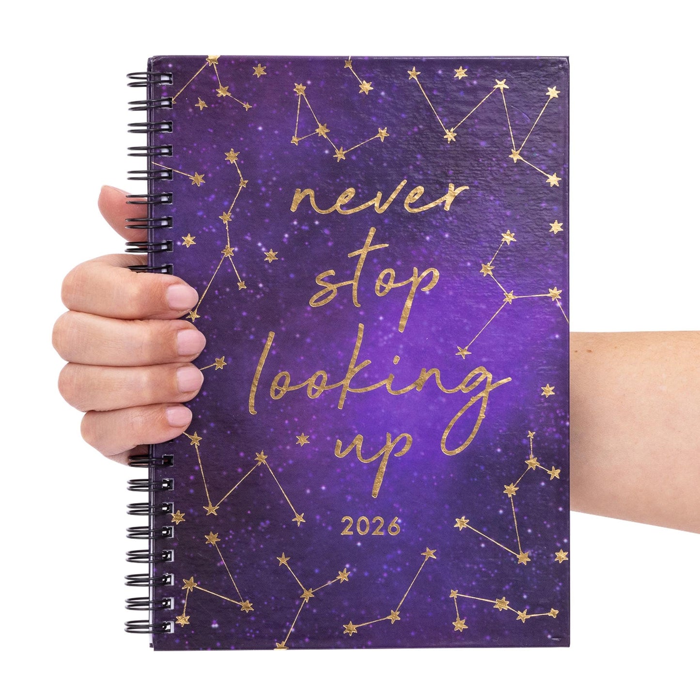2026 A5 Week To View Diary Full Year Planner Desk Organiser Spiral Hardback Book