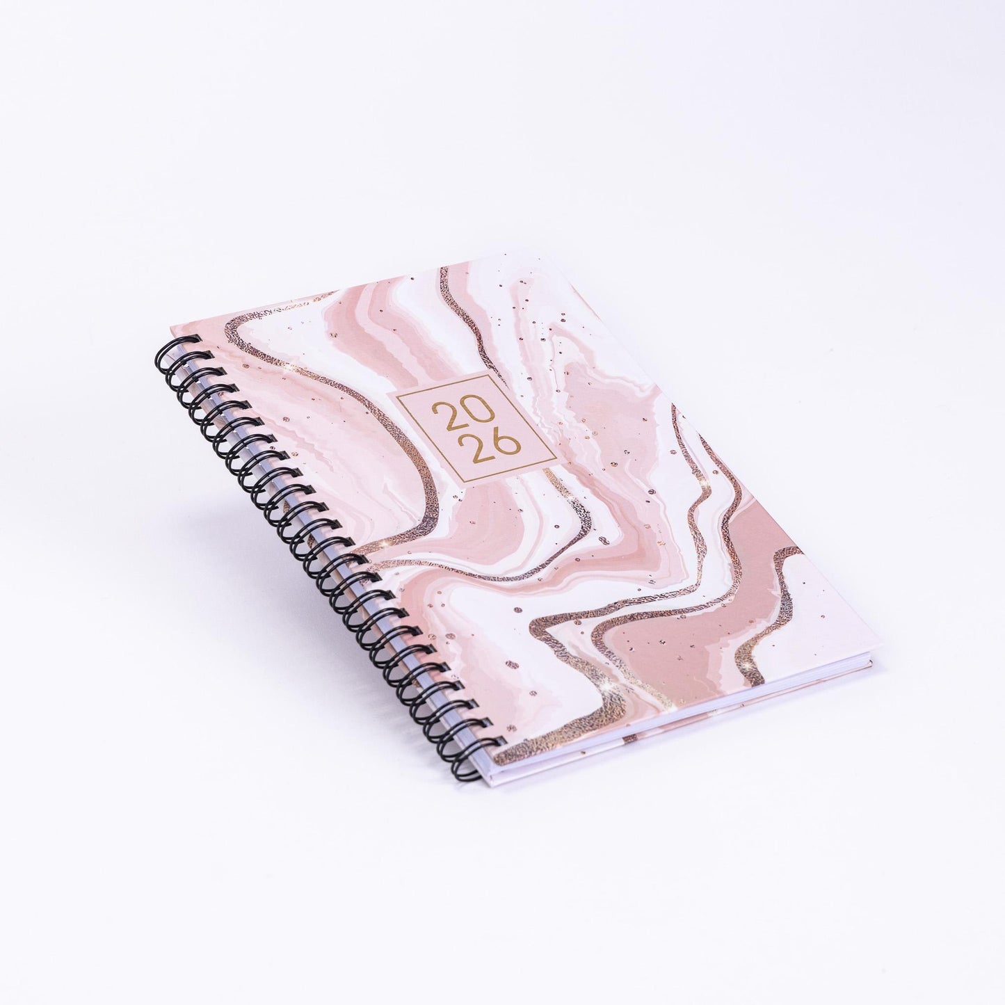 2026 A5 Week To View Diary Full Year Planner Desk Organiser Spiral Hardback Book