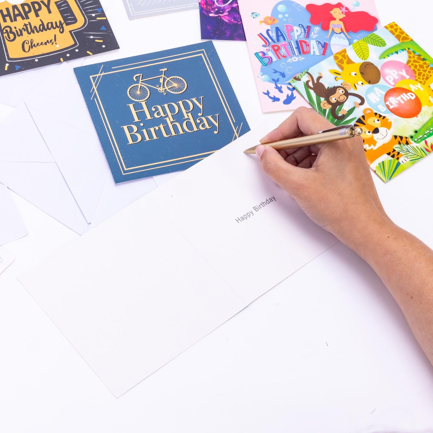Mixed Birthday Cards: 24 Unique Designs