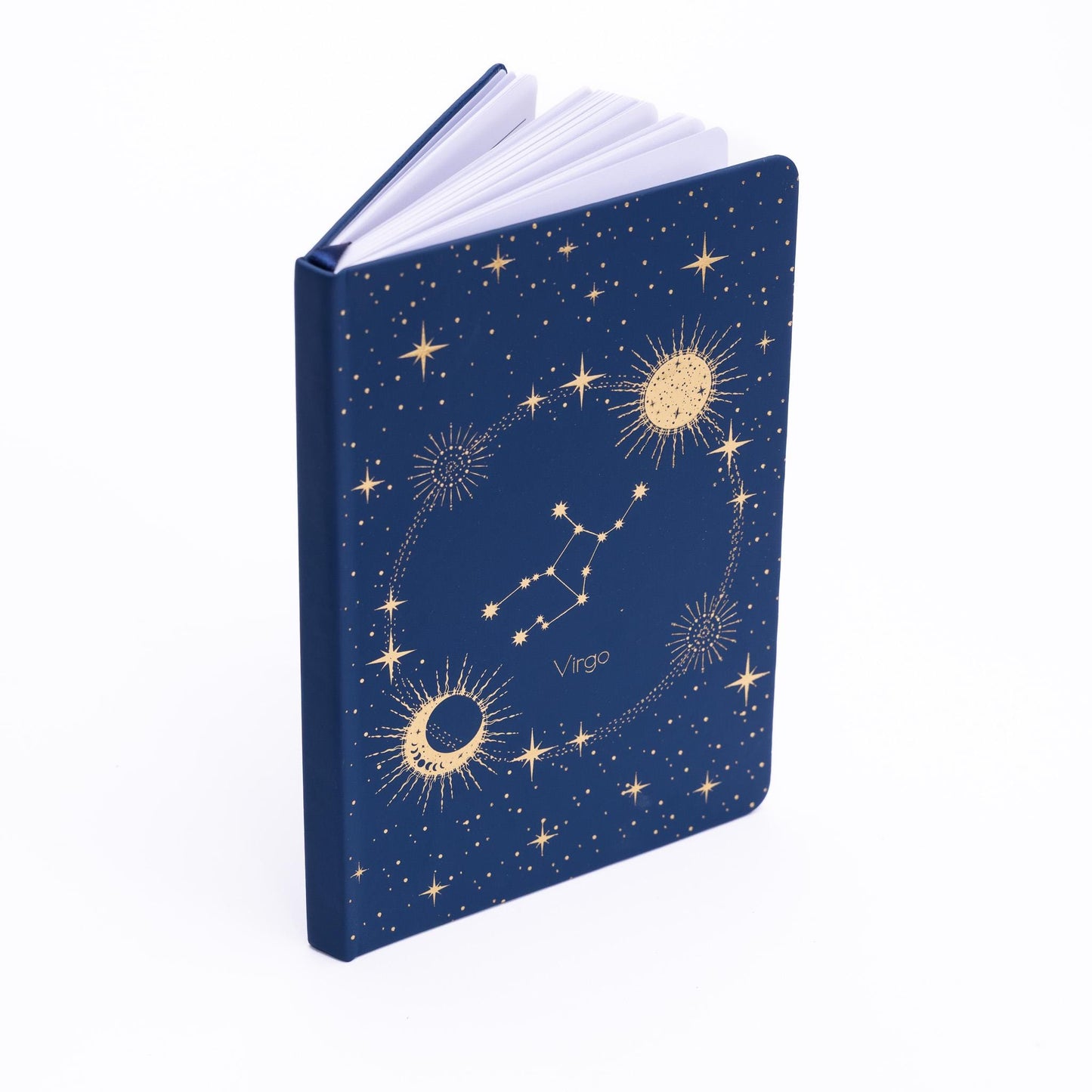 Virgo Zodiac Notebook: A5 Gold Foil Astrology Journal