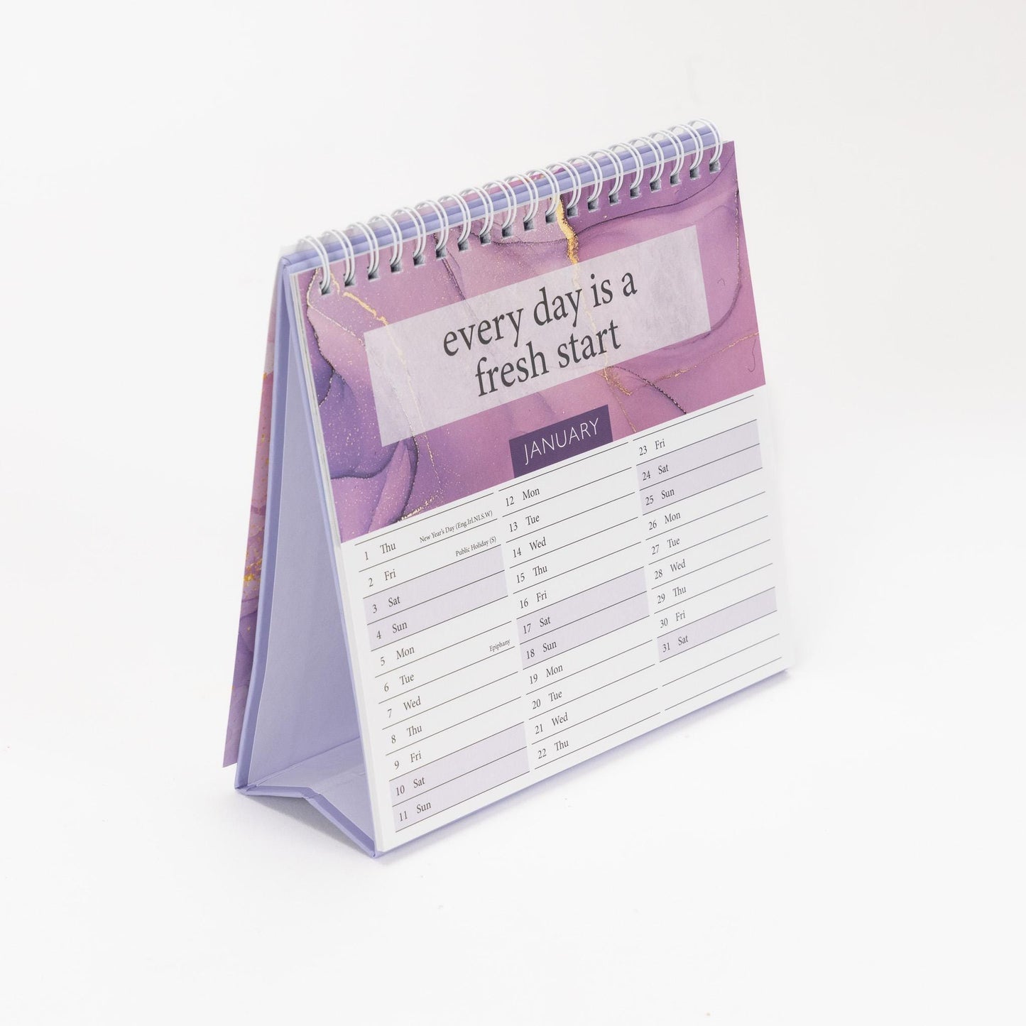 2026 Month to View Desk Calendar Home Office Table Work Top Planner Organiser