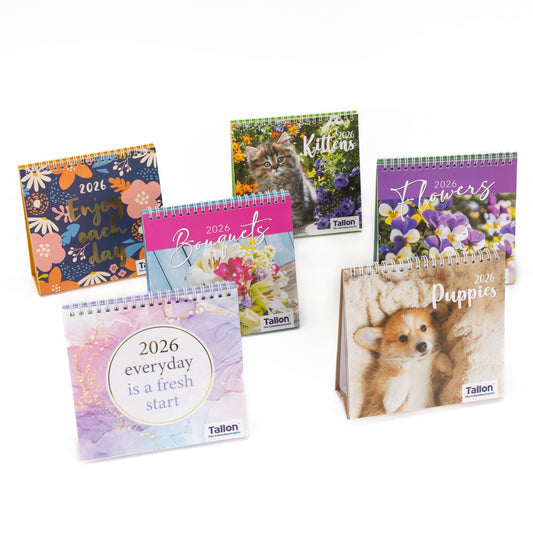 2026 Month to View Desk Calendar Home Office Table Work Top Planner Organiser
