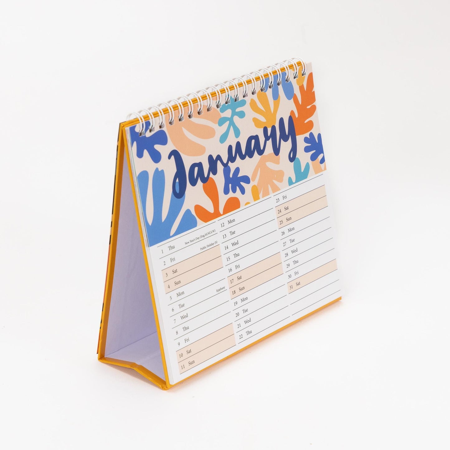 2026 Month to View Desk Calendar Home Office Table Work Top Planner Organiser