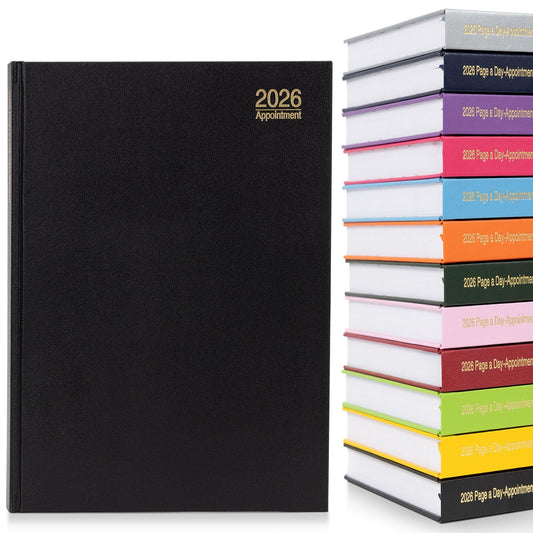 2026 Appointment Diary A4 Day to Page Year Planner Full Page Saturday & Sunday