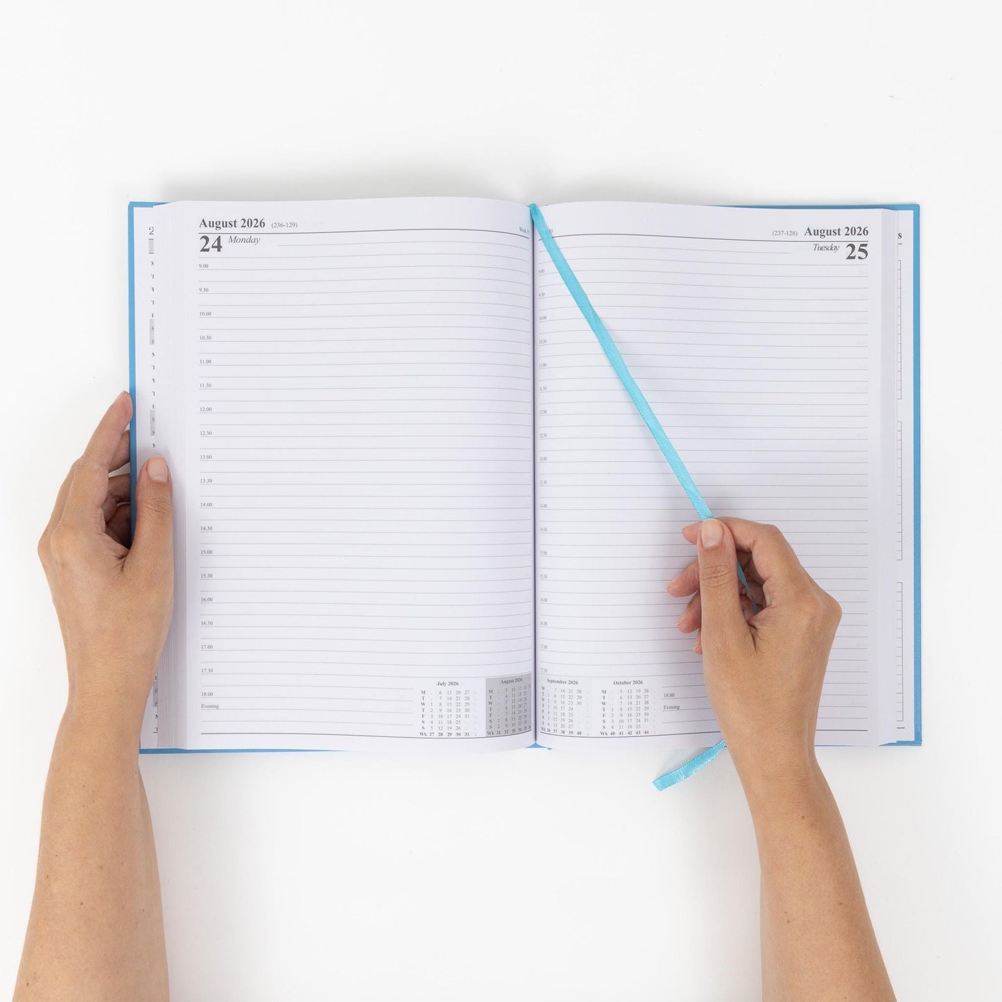 2026 Appointment Diary A4 Day to Page Year Planner Full Page Saturday & Sunday