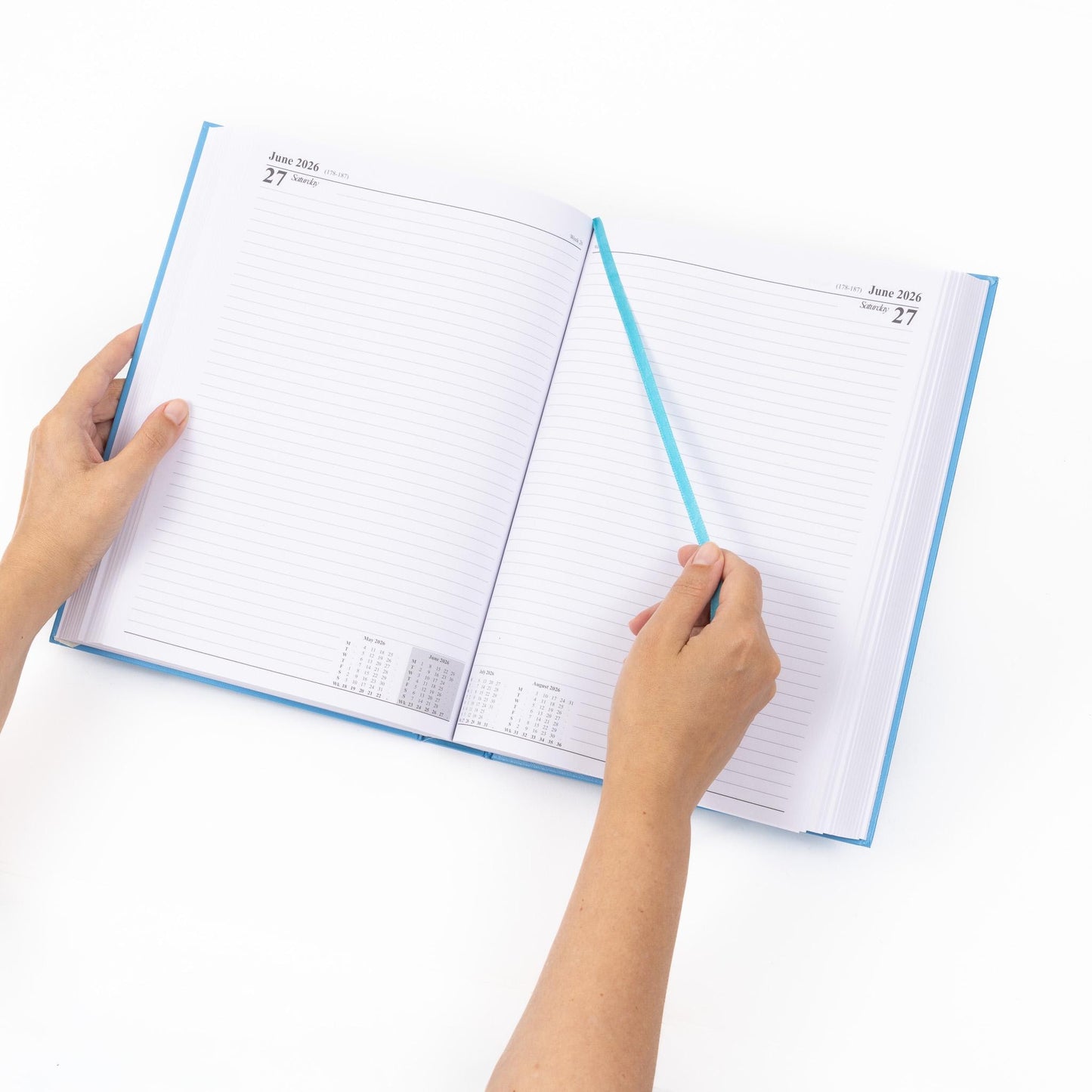 2026 A4 Hardback Diary: Two Pages Per Day Planner