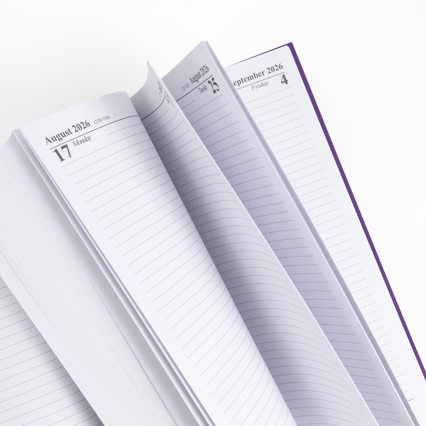 2026 A4 Hardback Diary: Two Pages Per Day Planner