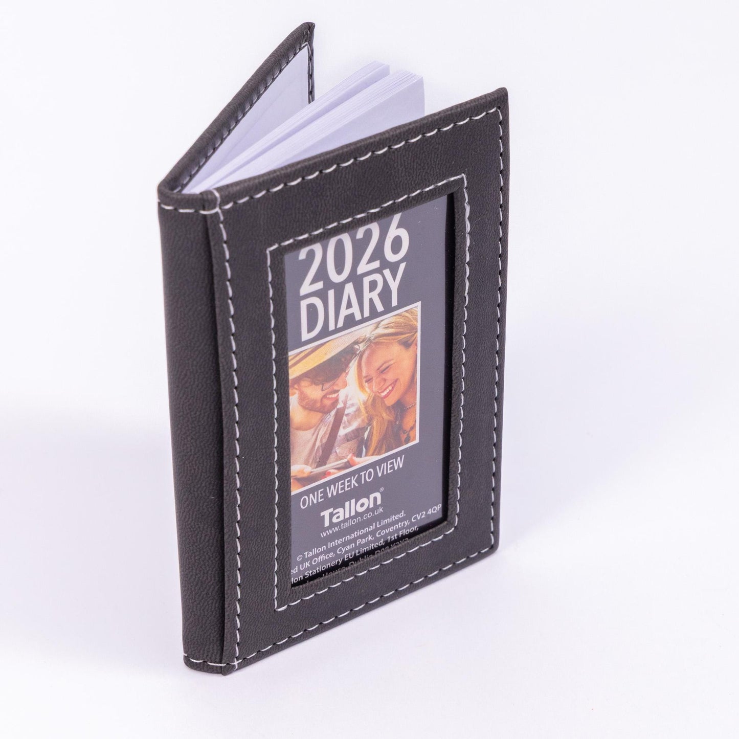 2026 Pocket Week to View Diary: Personalized Photo Album