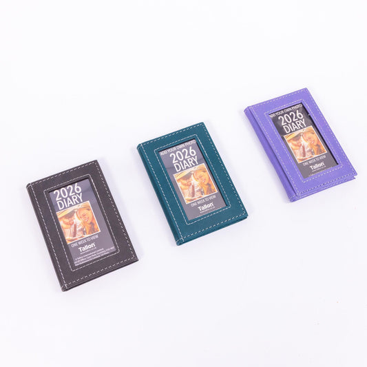 2026 Pocket Week to View Diary: Personalized Photo Album