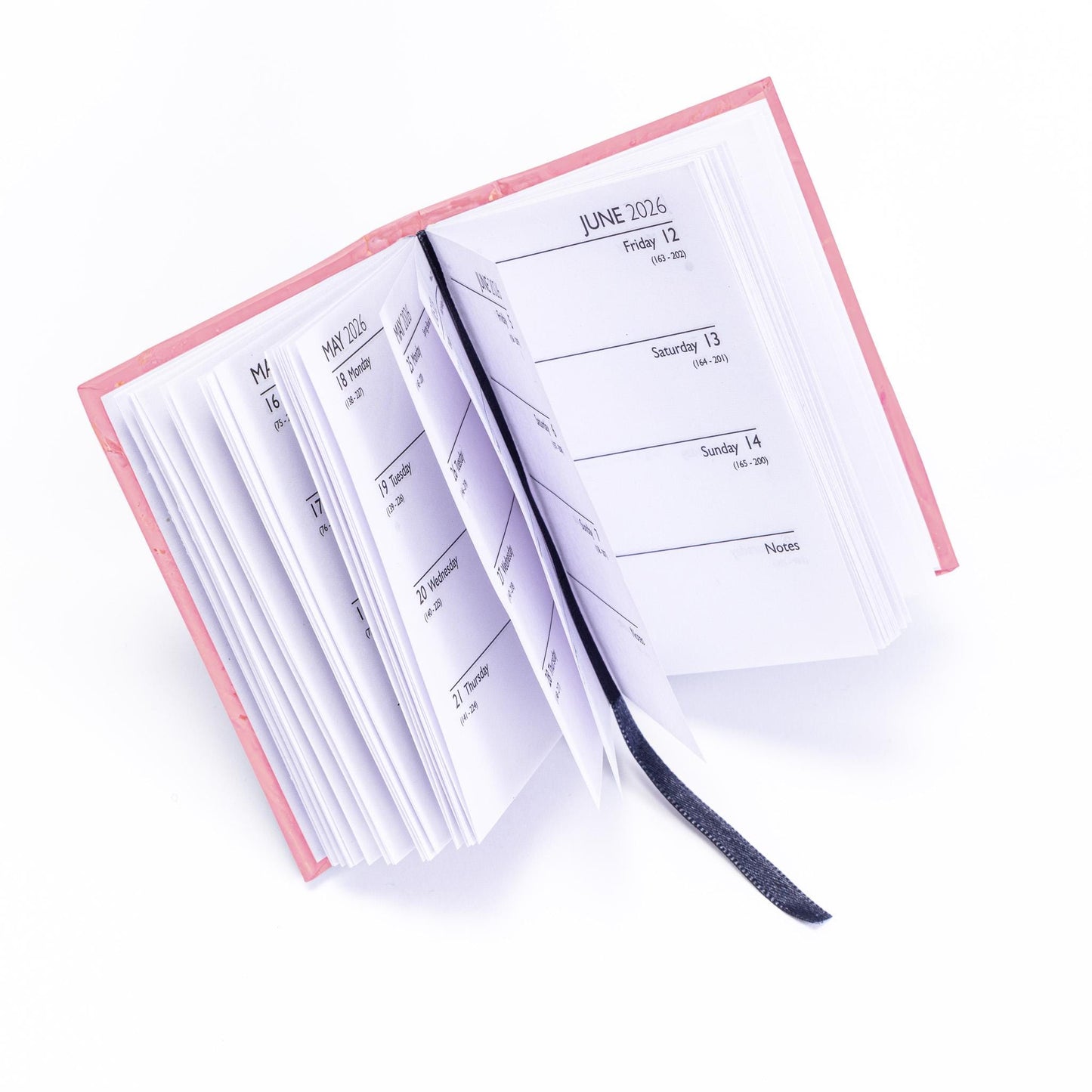 2026 Pocket Diary: Week to View Calendar Planner