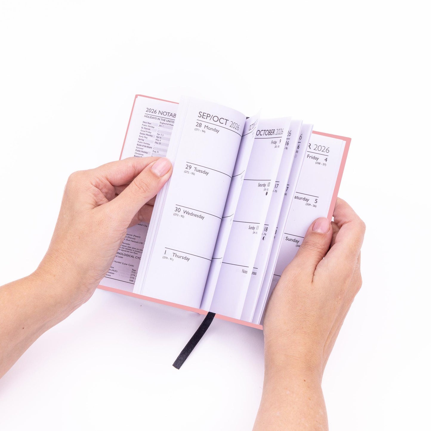 2026 Slim Diary: Week to View Planner, Journal Calendar