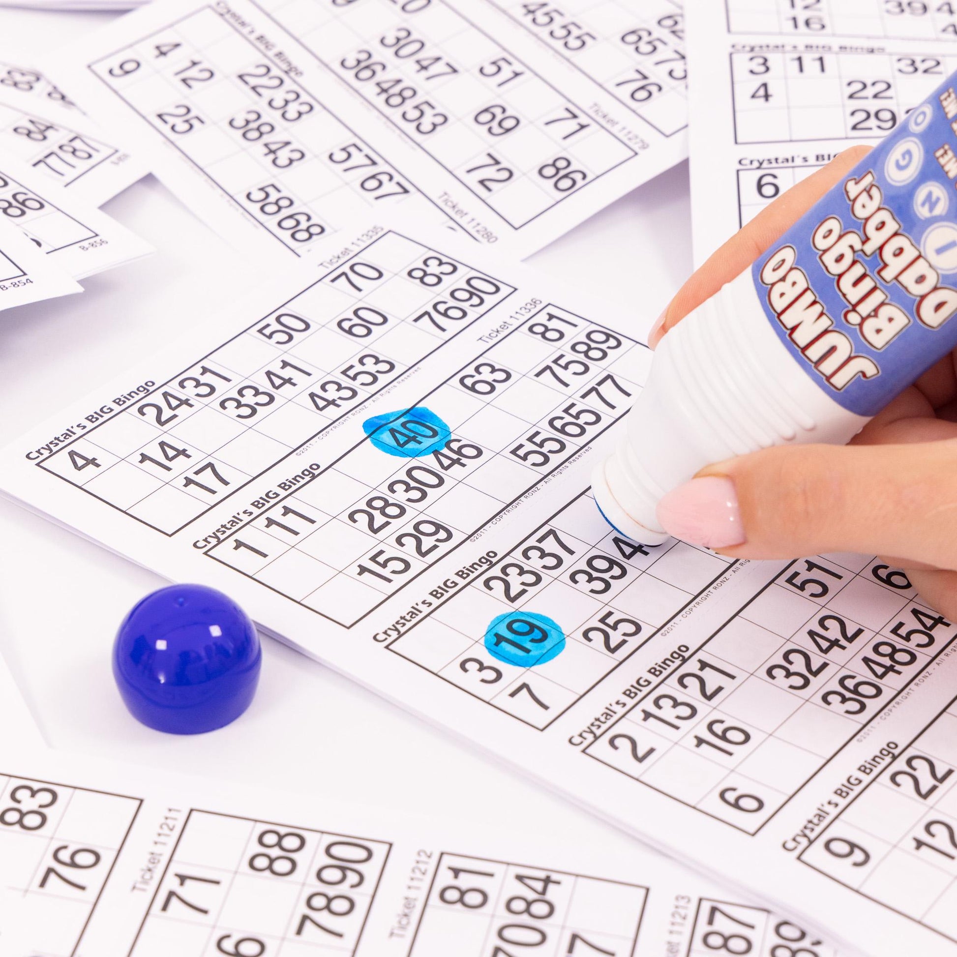 jumbo Bingo Dabbers Large Coloured Felt Markers Mixed Pens Ticket Dobber dabber Etsy