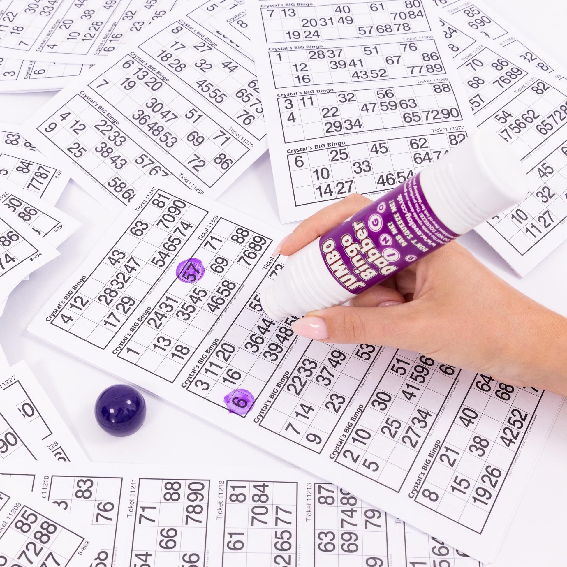 jumbo Bingo Dabbers Large Coloured Felt Markers Mixed Pens Ticket Dobber dabber Etsy