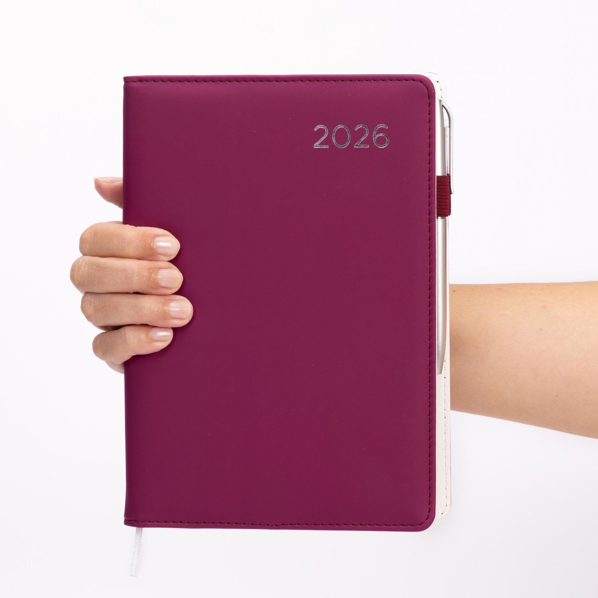 2026 A5 Week to View Diary Premium Organiser with Pen A-Z Address Index Book Etsy
