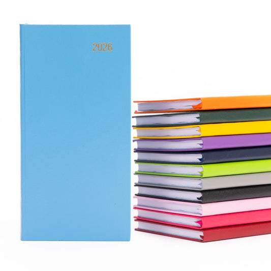 2026 Diary Slim Size Week to View Jan-Dec Diaries Full Year Hardback Planner Etsy