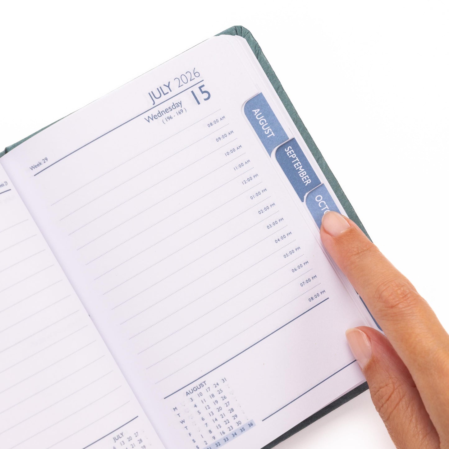 A5 A6 2026 Diary Index Day A Page Desk Diaries Planner Organiser Office Fabric Etsy