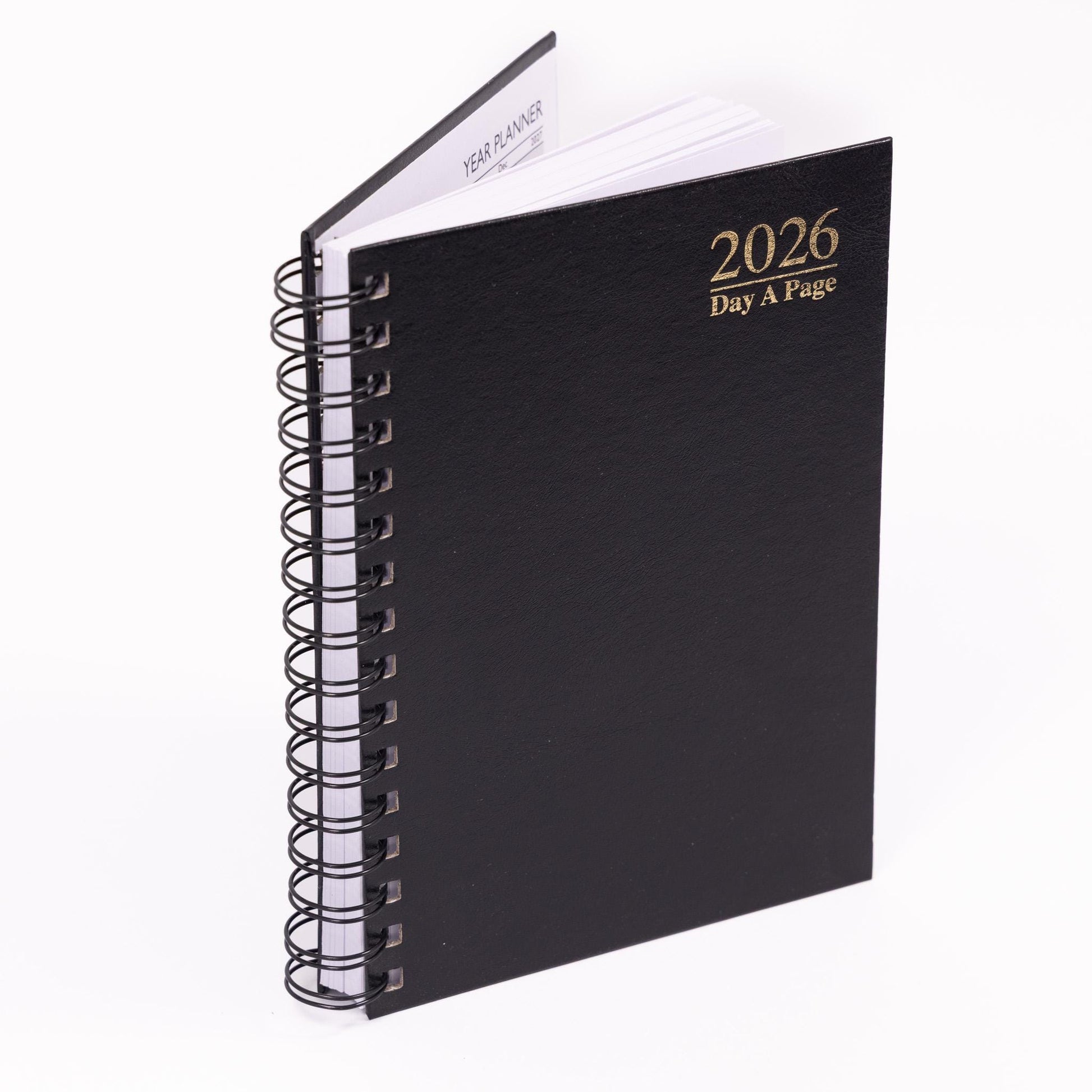 2026 A5 Week To View or Page A Day Diary Full Year Planner Desk Organiser Spiral Etsy
