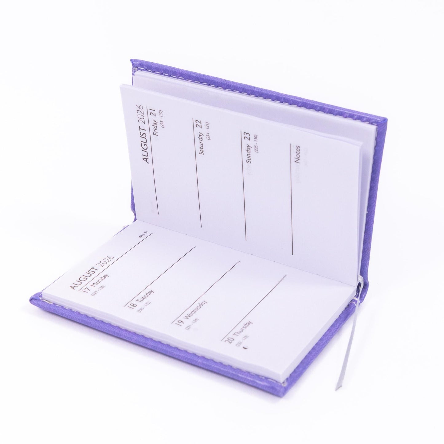 2026 Pocket Week to View Diary: Personalized Photo Album
