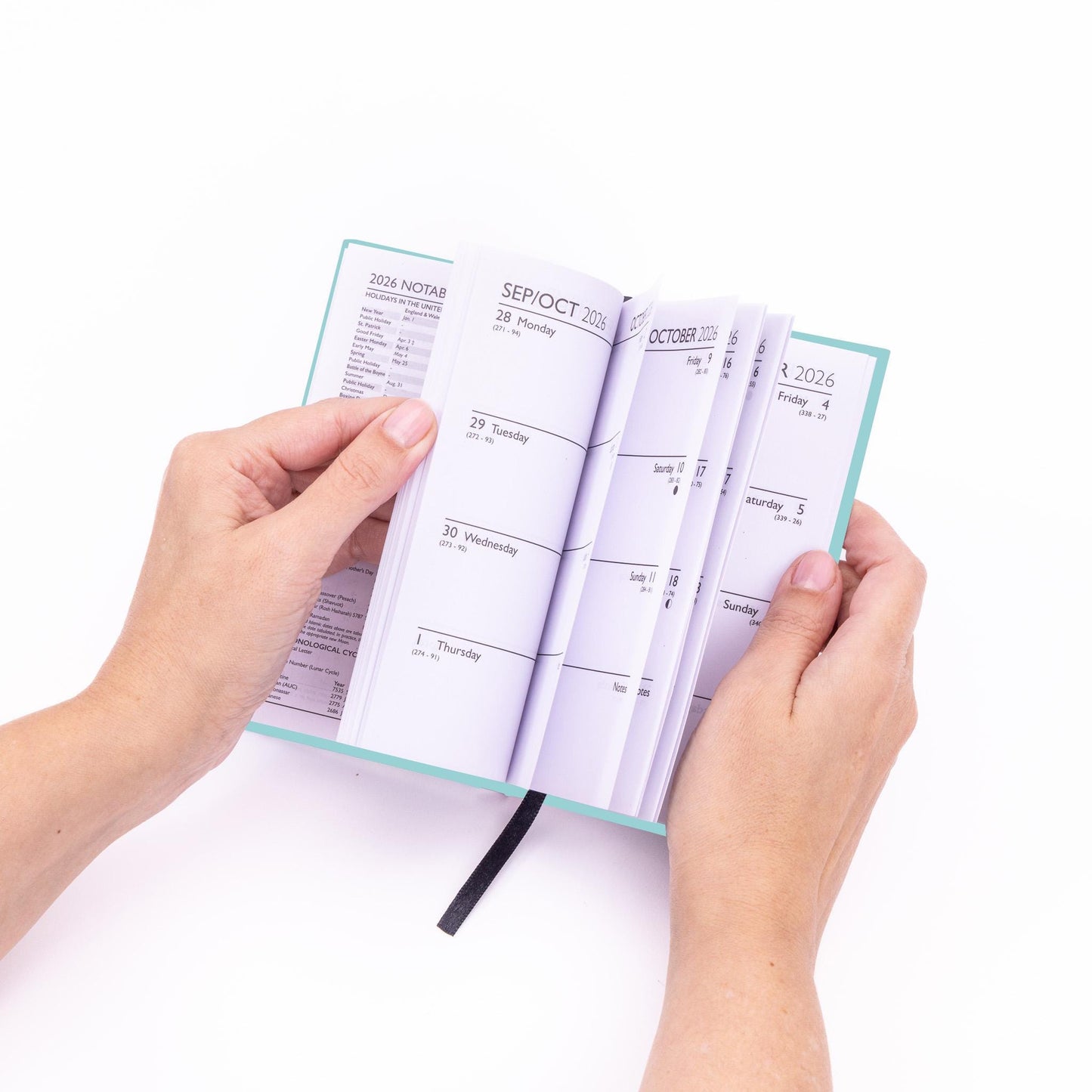 2026 Diary Slim Size Week to View 2026 Diaries Full Year Ombre orange pink purple Etsy