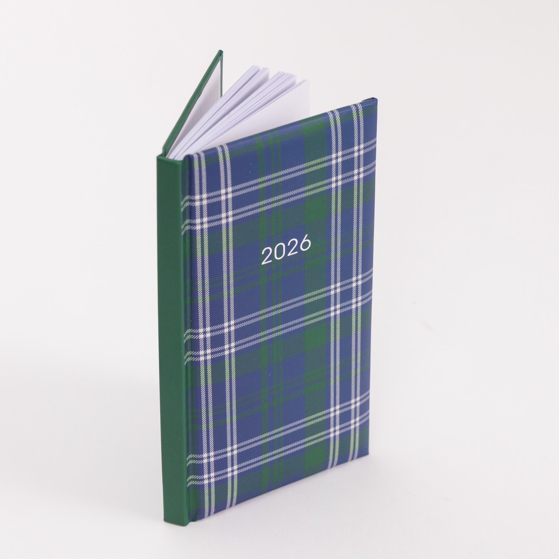 2026 Diary Tartan Slim Pocket Size Week to View 2026 Diaries Full Year Etsy
