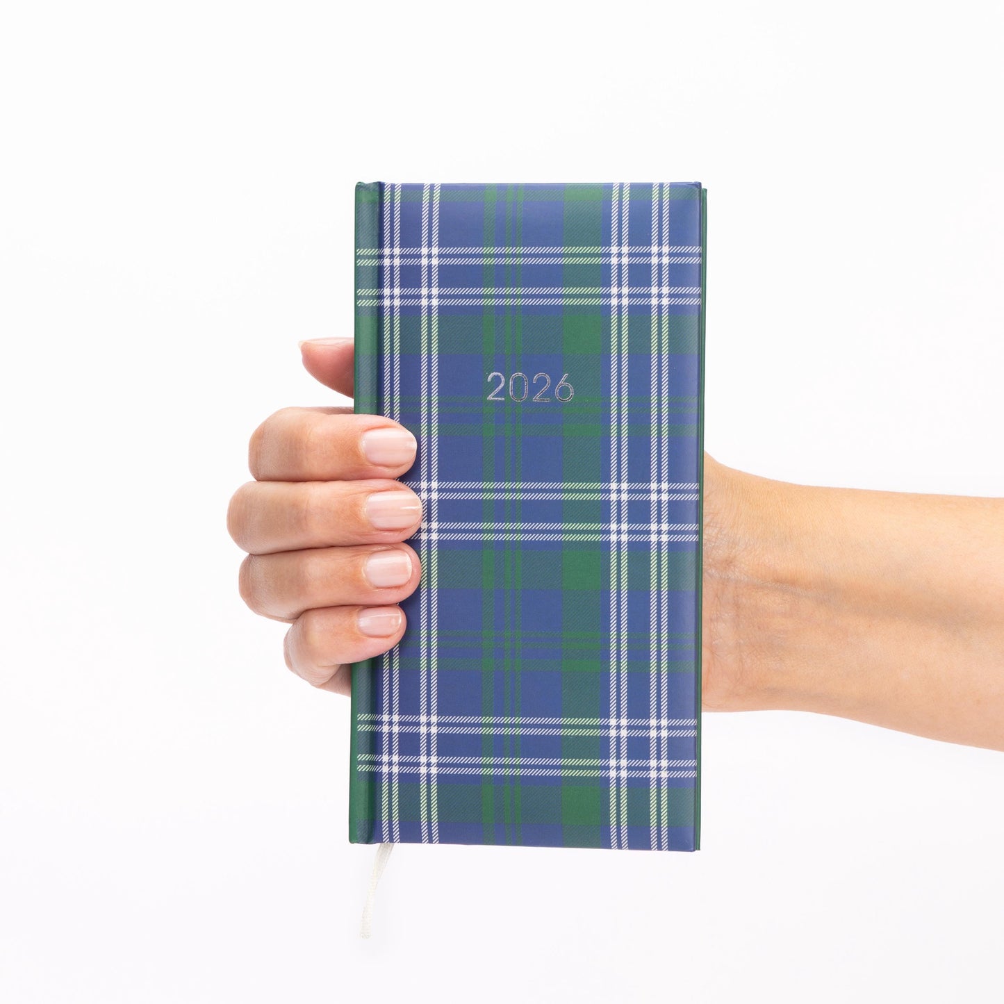 2026 Diary Tartan Slim Pocket Size Week to View 2026 Diaries Full Year Etsy