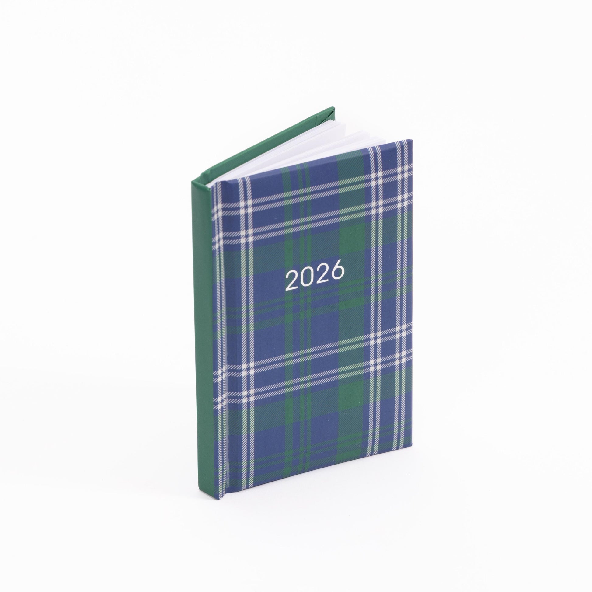 2026 Diary Tartan Slim Pocket Size Week to View 2026 Diaries Full Year Etsy