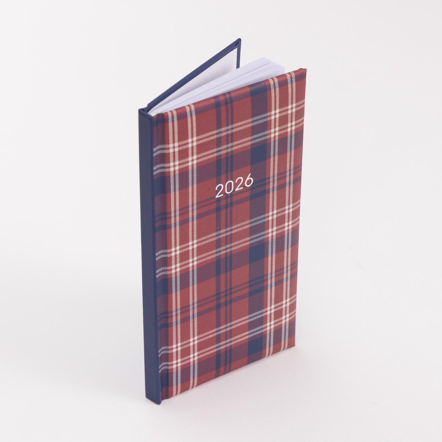 2026 Diary Tartan Slim Pocket Size Week to View 2026 Diaries Full Year Etsy