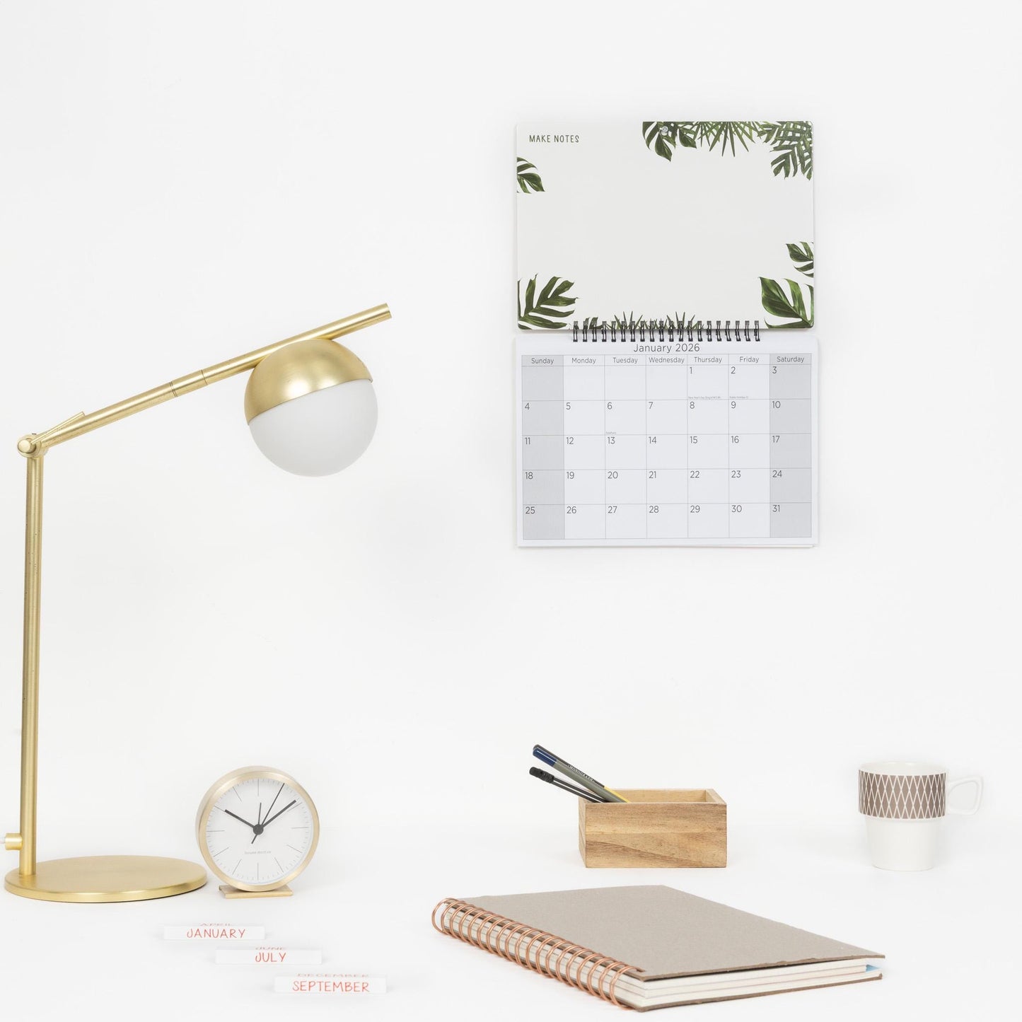 2026 Monthly Memo Board Wall Calendar Family Organiser White Board & Pen Etsy