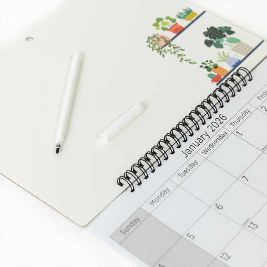 2026 Monthly Memo Board Wall Calendar Family Organiser White Board & Pen Etsy