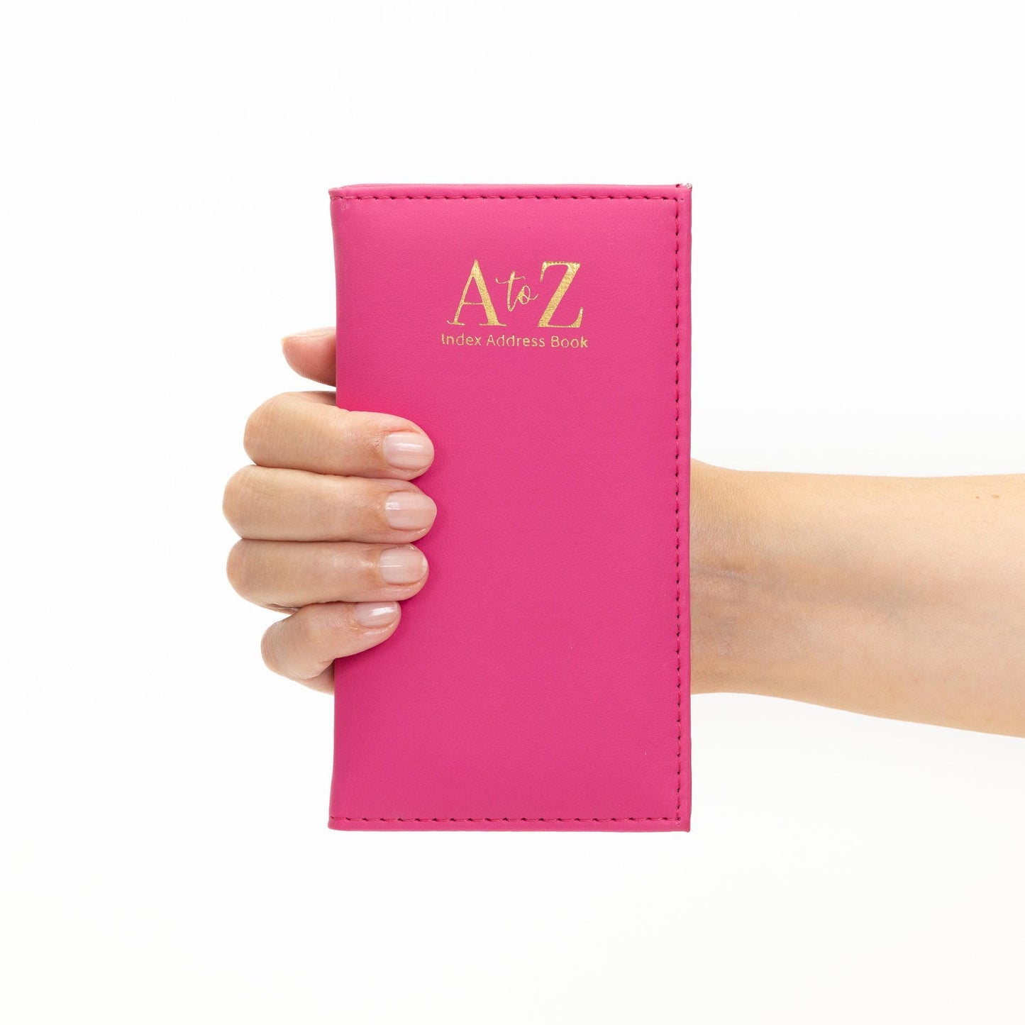 Index Address Book Leather Look Cover Executive Padded Notebook A-Z Slim Etsy