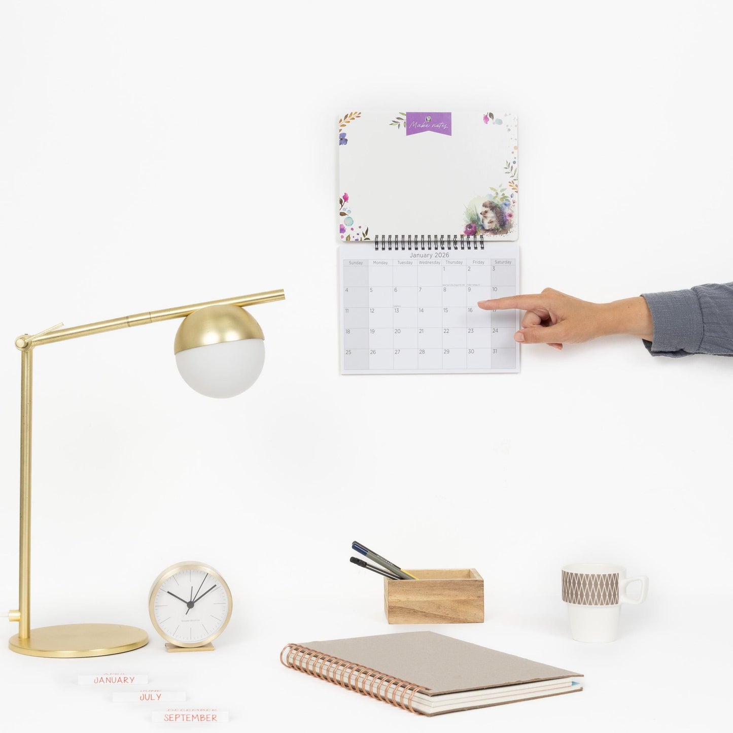 2026 Monthly Memo Board Wall Calendar Family Organiser White Board & Pen Etsy