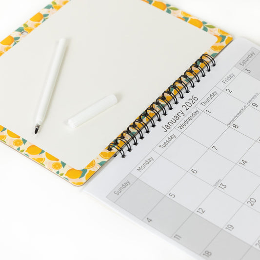 Monthly Calendar Memo Board 2026 Wall Family Organiser White Board with Pen Etsy