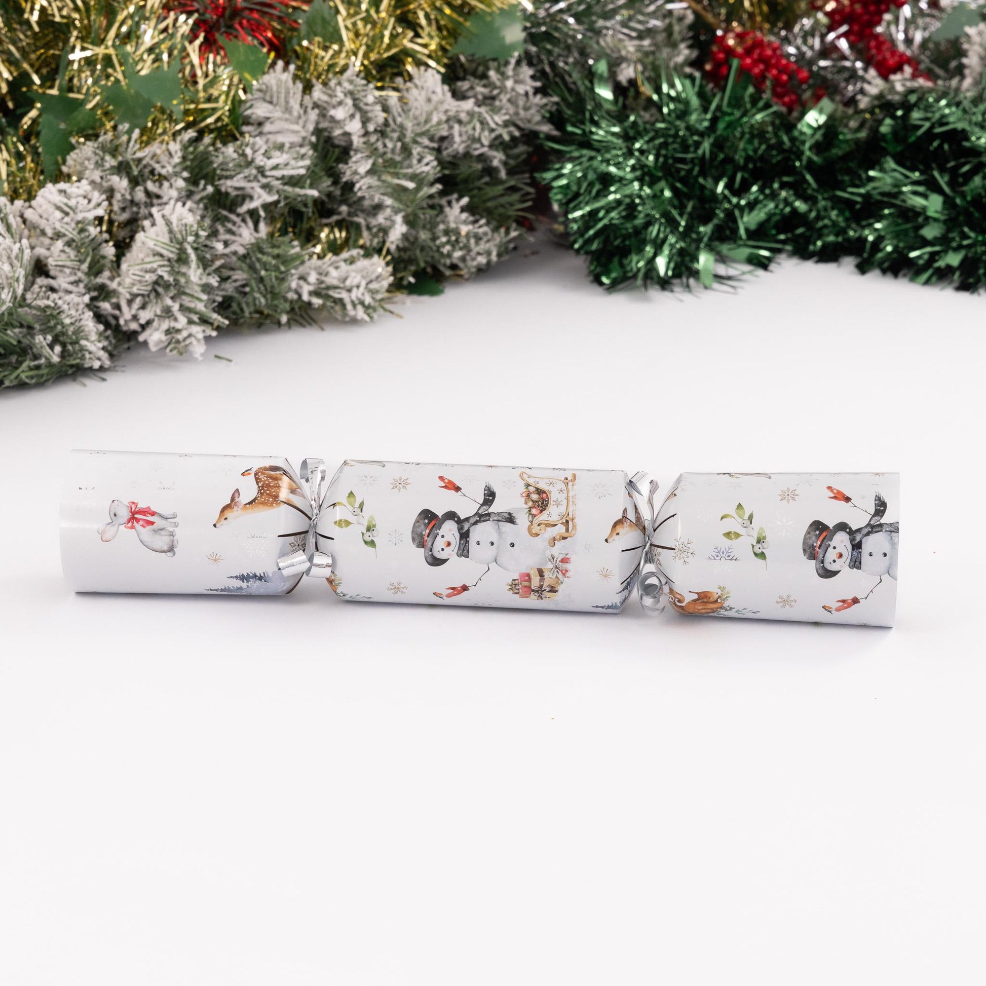 Christmas Cracker Make & Fill Your Own kit Makes 6 Crackers Hats Jokes Woodland Etsy