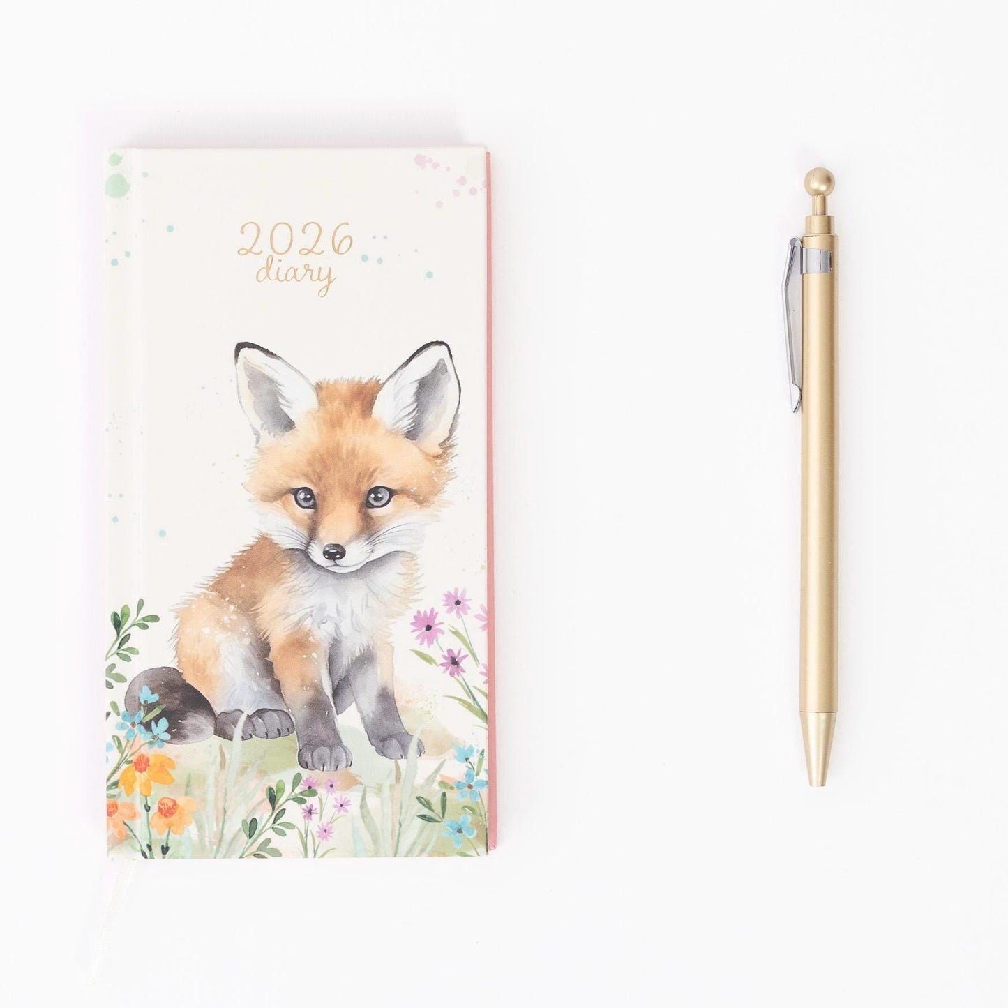 2026 Slim Week-to-View Diary & Pen Gift Set - Evelay Planner