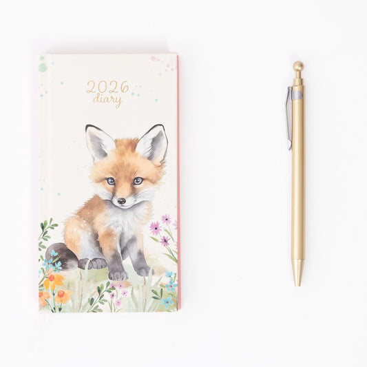 2026 Slim Week-to-View Diary & Pen Gift Set - Evelay Planner