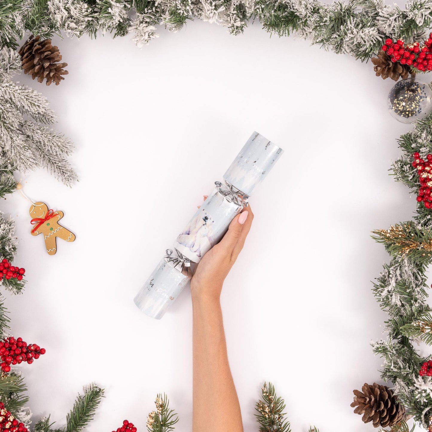 Make Your Own Christmas Cracker kit Crackers Hats Snaps pola bear Etsy