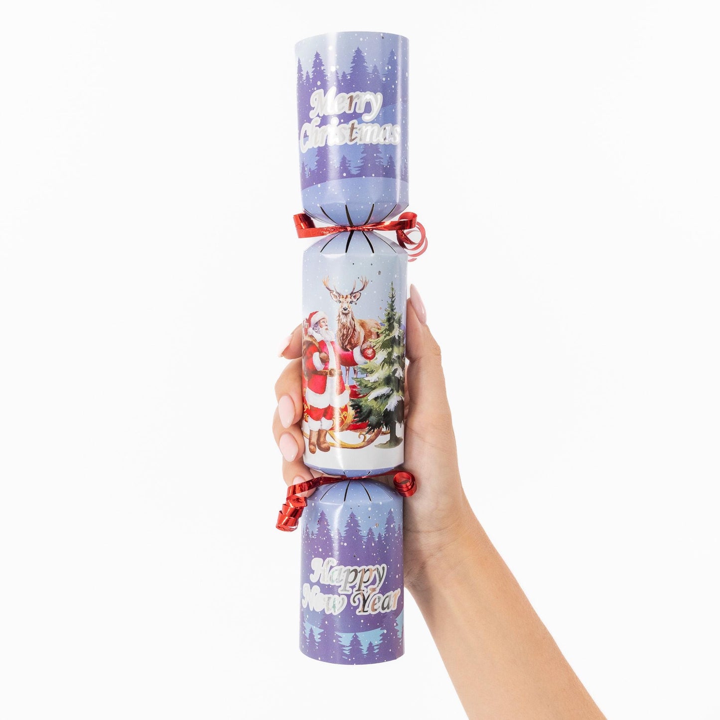 Christmas Cracker Make Fill Your Own kit Makes 6 Crackers Hats Joke Trad Santa Etsy