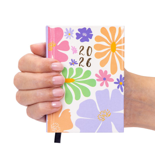 2026 Diary Pocket Size Handbag Week to View Diaries Full Year Calendar Planner